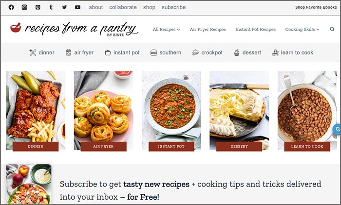 Recipes From A Pantry