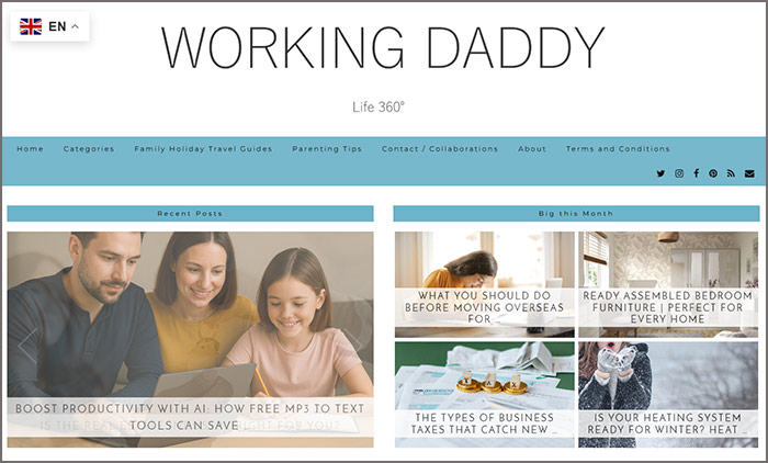 Working Daddy